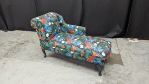 Vibrant Tropical Chaise Lounge.