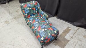 Vibrant Tropical Chaise Lounge.