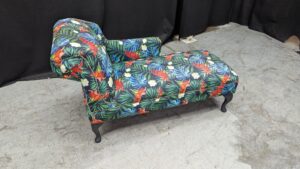 Vibrant Tropical Chaise Lounge.