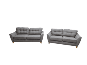 Modern Grey 2-Seater Sofas