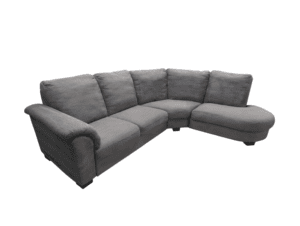 Comfortable Grey Corner Sofa