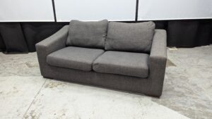 Modern Grey 2-Seater Sofa
