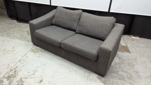 Modern Grey 2-Seater Sofa