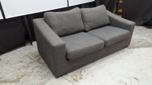 Modern Grey 2-Seater Sofa